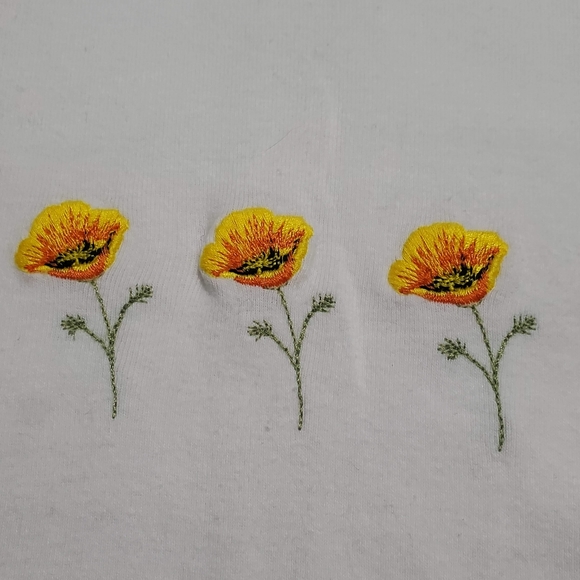 Brandy Melville Yellow Flower Top - Picture 4 of 4